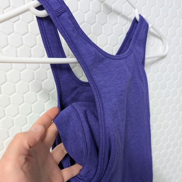 Lululemon Swift Tech Racer Back Tank Top With Inbuilt Bra - Picture 4 of 5